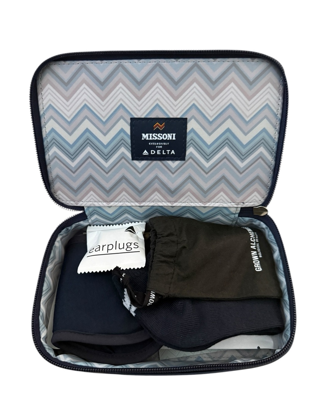 NEW Mission Exclusively for Delta Travel Amenity Kit